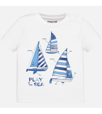 CAMISETA MANGA CORTA BARCOS