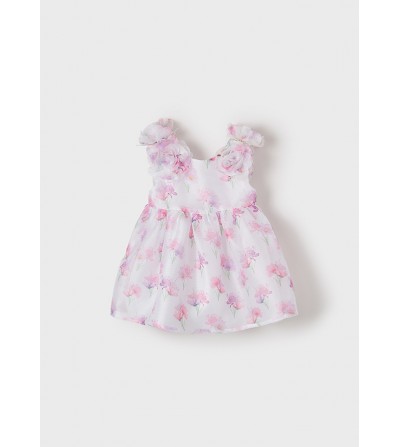 Vestido estampado bebé niña...