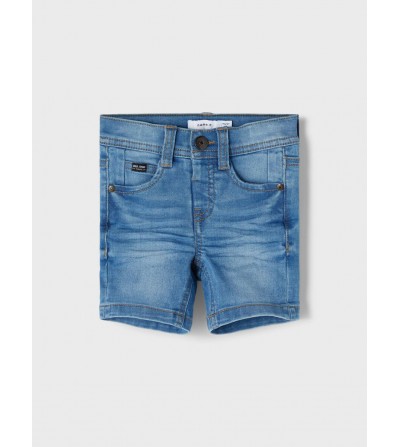 SOFUS SLIM FIT DENIM SHORTS...