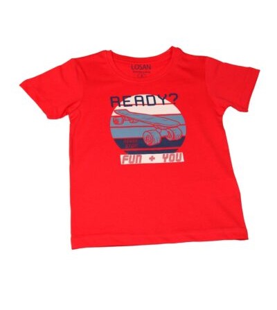 CAMISETA ROJA NIÑO LOSAN