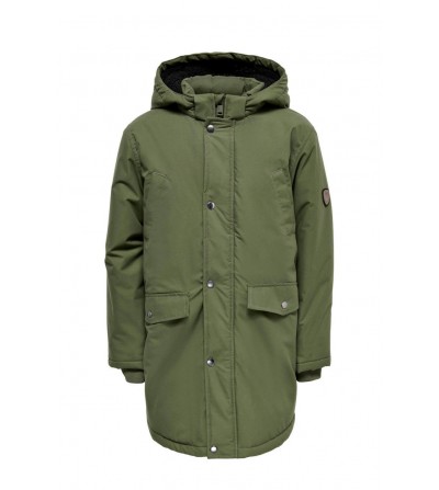 PARKA NIÑO ONLY VERDE