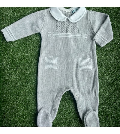 PELELE BEBE A&J GRIS 185